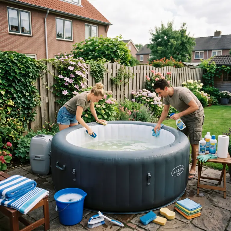 Jacuzzi onderhoud